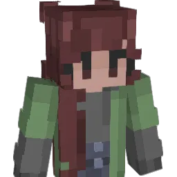 velvamp Minecraft avatar bust