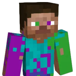 venom347 Minecraft avatar bust