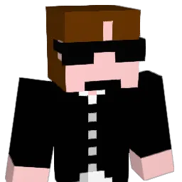 verilog Minecraft avatar bust