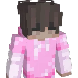 verschlafendes Minecraft avatar bust