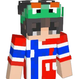 verylate Minecraft avatar bust