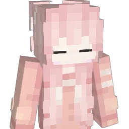 victroza Minecraft avatar bust