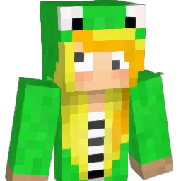 viiuldaja Minecraft avatar bust