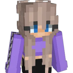 violetsilver Minecraft avatar bust