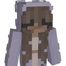 virally Minecraft avatar bust