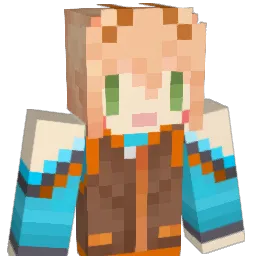 vlinass Minecraft avatar bust