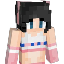 voluptous Minecraft avatar bust