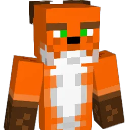 vorpalfox Minecraft avatar bust
