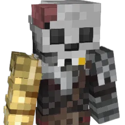 voultage Minecraft avatar bust