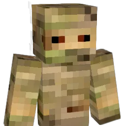 voxelbasher Minecraft avatar bust