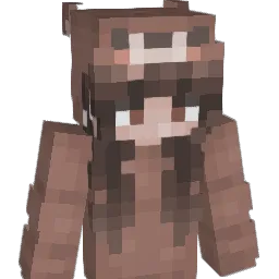 vsmonica Minecraft avatar bust