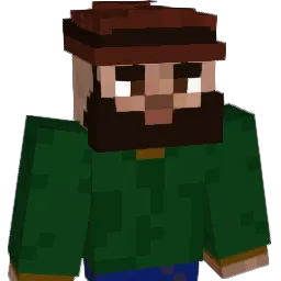 vubui Minecraft avatar bust