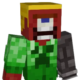 vupni Minecraft avatar bust