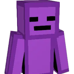 vviolettt Minecraft avatar bust