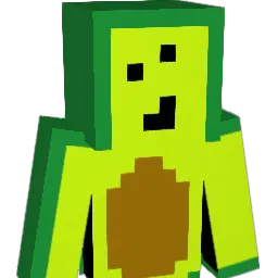 w4kie Minecraft avatar bust