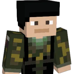 w9fln Minecraft avatar bust