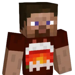 wackyness Minecraft avatar bust