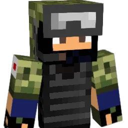 wadakazu Minecraft avatar bust