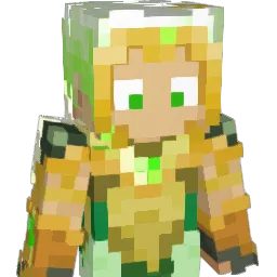 wafflefrop Minecraft avatar bust