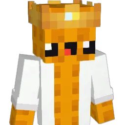 wafflesking Minecraft avatar bust