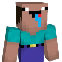 wahnsiniger Minecraft avatar bust