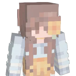 waifedd Minecraft avatar bust