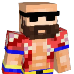 wakajr Minecraft avatar bust