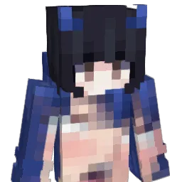wakuchi Minecraft avatar bust