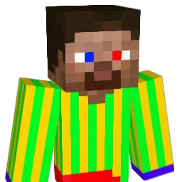 walkwombat Minecraft avatar bust