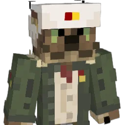 wallefty Minecraft avatar bust