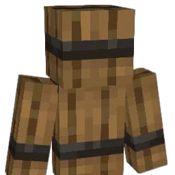 walmfart Minecraft avatar bust