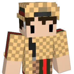 wangan Minecraft avatar bust