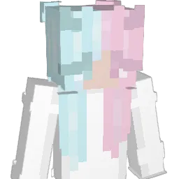 wangfang Minecraft avatar bust