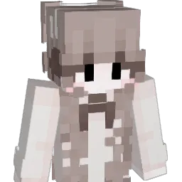 wangjiuer Minecraft avatar bust