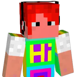 wangshushi Minecraft avatar bust