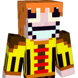 wanque Minecraft avatar bust