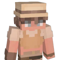 wantedwood Minecraft avatar bust
