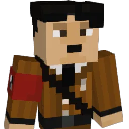 war113 Minecraft avatar bust