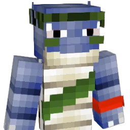 warangamer Minecraft avatar bust