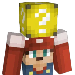 warningjab Minecraft avatar bust