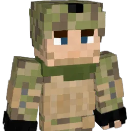 warrenator7 Minecraft avatar bust