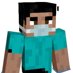 wasabiface Minecraft avatar bust
