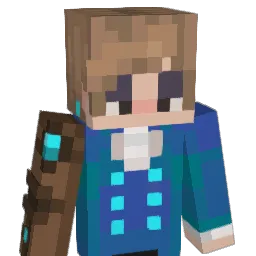 waterbloon Minecraft avatar bust