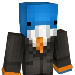 waterfan Minecraft avatar bust