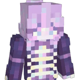 waterqy Minecraft avatar bust