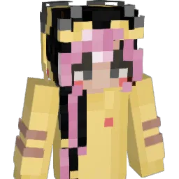 waxwormz Minecraft avatar bust