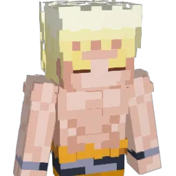 we4u Minecraft avatar bust