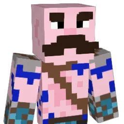 webbard Minecraft avatar bust