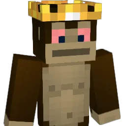 wertlos Minecraft avatar bust