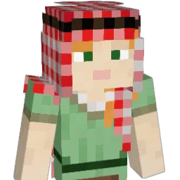 westmont Minecraft avatar bust
